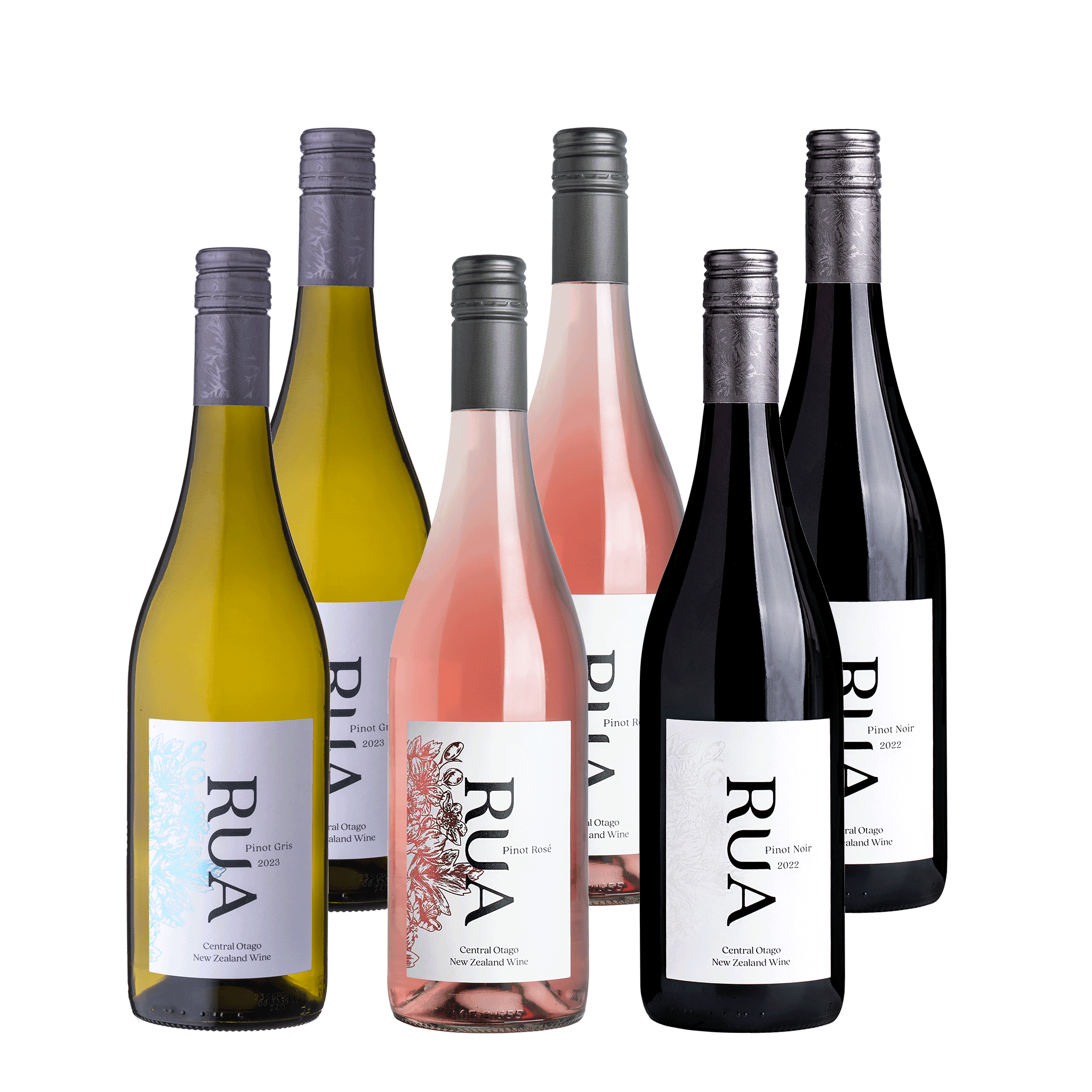 Sep 23 RUA Mixed 6 bottle case PG RO PN