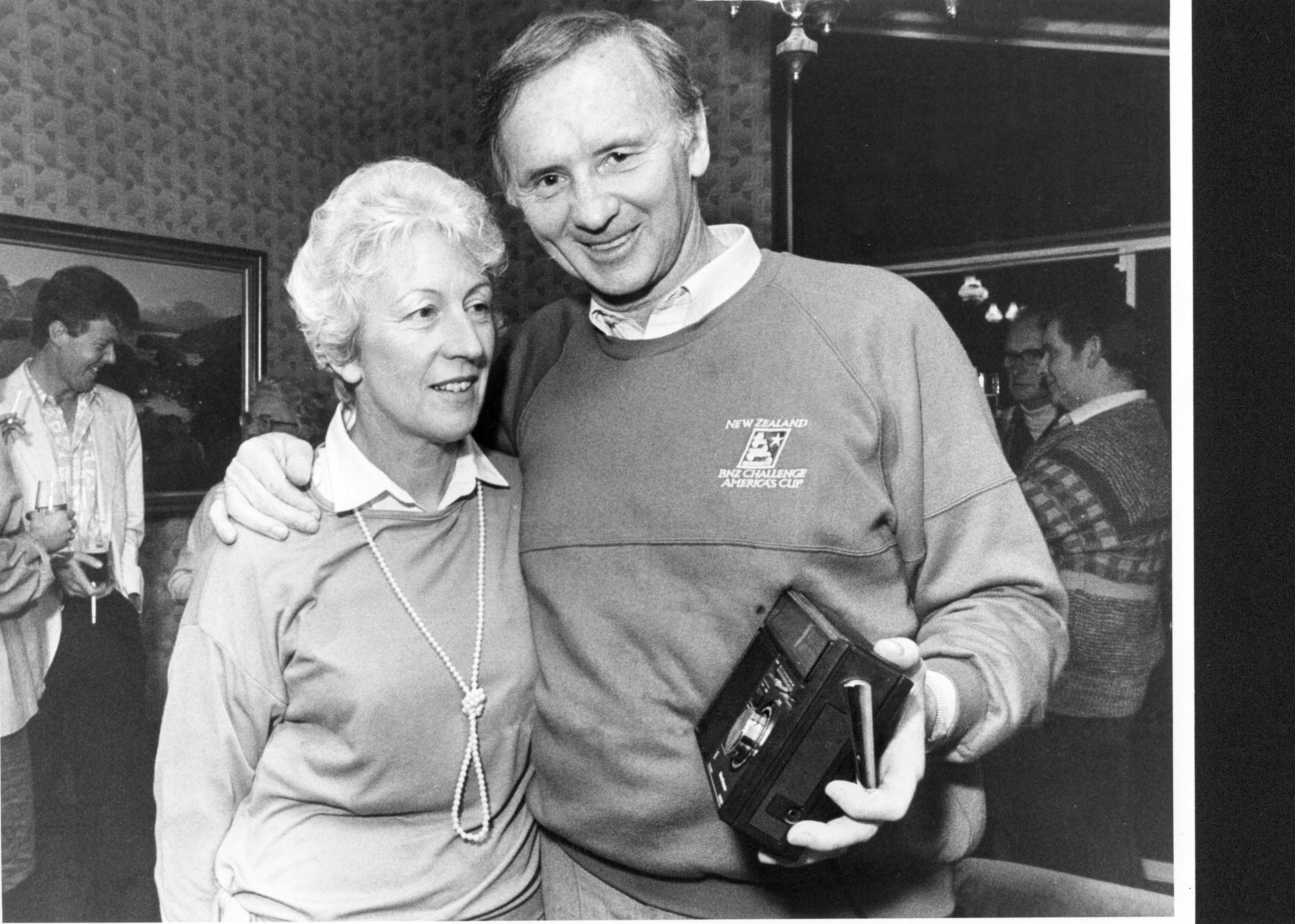 Sir Clifford Lady Marie Election Night 1978